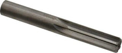 Hertel - 1/2" Solid Carbide 6 Flute Chucking Reamer - Straight Flute, 1/2" Straight Shank, 1-1/2" Flute Length, 4" OAL - Caliber Tooling