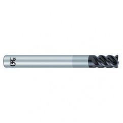 4mm x 6mm x 6mm x 80mm 4Fl 0.2mm C/R Carbide End Mill - WXS - Caliber Tooling