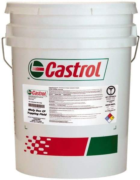 Castrol - Variocut C Moly Dee, 5 Gal Pail Cutting & Tapping Fluid - Straight Oil - Caliber Tooling