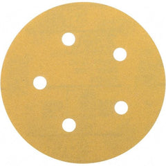 3M - 5" Diam, 180 Grit, Aluminum Oxide Hook & Loop Disc - Fine Grade, Coated, Series 255L - Caliber Tooling