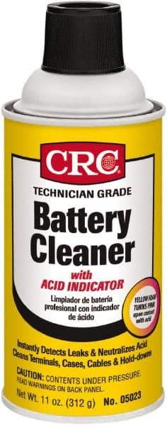 CRC - Sodium Bicarbonate Battery Cleaner - 12 oz Aerosol Can - Caliber Tooling