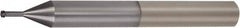 Vargus - #2-56 UN, 0.065" Cutting Diam, 4 Flute, Solid Carbide Helical Flute Thread Mill - Internal Thread, 0.215" LOC, 3" OAL, 1/4" Shank Diam - Caliber Tooling