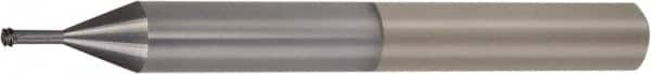 Vargus - M6x1 ISO, 0.189" Cutting Diam, 5 Flute, Solid Carbide Helical Flute Thread Mill - Internal Thread, 17/32" LOC, 3" OAL, 1/4" Shank Diam - Caliber Tooling