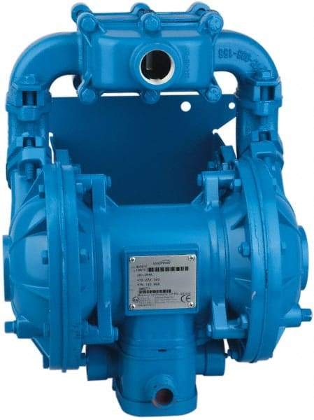 SandPIPER - Air Operated Diaphragm Pump - PTFE Diaphragm, Aluminum Housing - Caliber Tooling