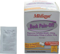 Medique - Back Pain-Off Tablets - Headache & Pain Relief - Caliber Tooling