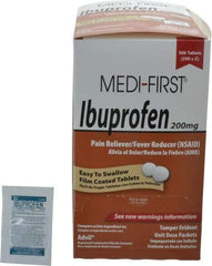 Medique - Medi-First Ibuprofen Tablets - Headache & Pain Relief - Caliber Tooling