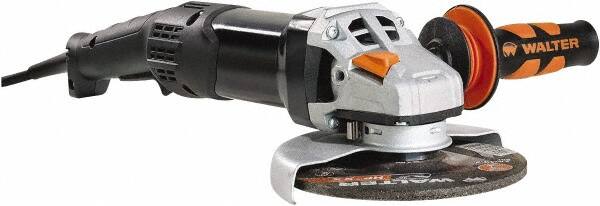 WALTER Surface Technologies - 6" Wheel Diam, 9,600 RPM, Corded Angle & Disc Grinder - 5/8-11 Spindle - Caliber Tooling