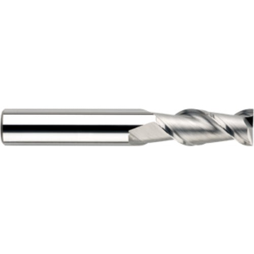 ‎3/8 End Mill 2FL .015R TB WF - SKI-CARB 3/8x3/8x9/16x2-1/2 - Exact Industrial Supply