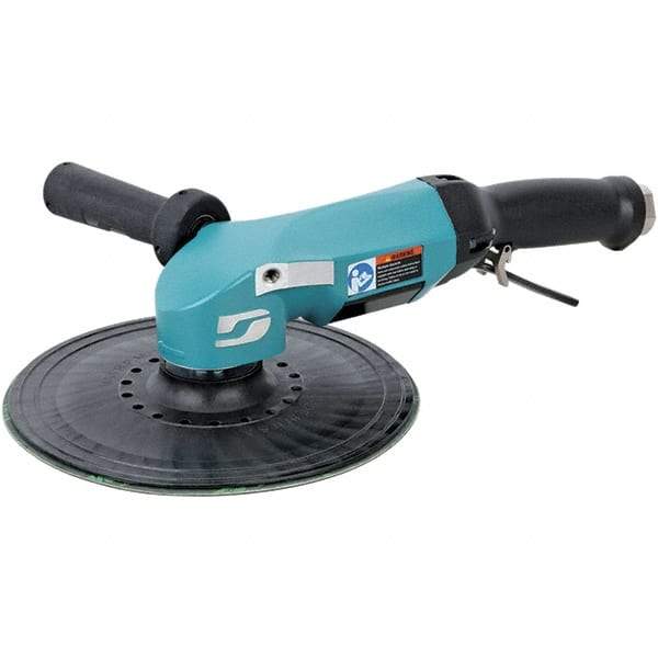 Dynabrade - 9" Max Disc, 6,500 RPM, Pneumatic Handheld Disc Sander - 115 CFM, 1/2 NPT Inlet, 2.8 hp, 90 psi - Caliber Tooling