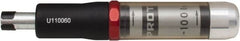 Proto - 1 Piece, 20 to 100 In/oz, Torque Limiting Screwdriver - 5-1/4" OAL, 1/4" Drive - Caliber Tooling