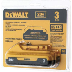 DeWALT - 20 Volt Lithium-Ion Power Tool Battery - 3 Ahr Capacity, 1 hr Charge Time, Series 20V Max - Caliber Tooling