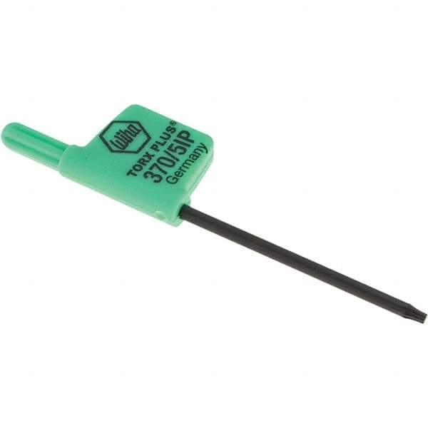 Wiha - IP5 Torx Plus Key - Flag-Style, 35mm Length Under Head, 2.6" OAL - Caliber Tooling