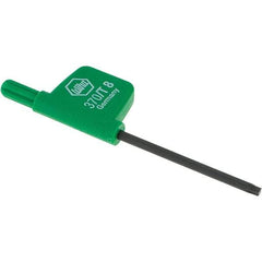 Wiha - T8 Torx Key - Flag-Style, 40mm Length Under Head, 2.8" OAL - Caliber Tooling