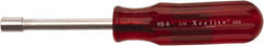 Xcelite - 1/4" Hollow Shaft Nutdriver - Plastic Handle, 7-1/4" OAL - Caliber Tooling