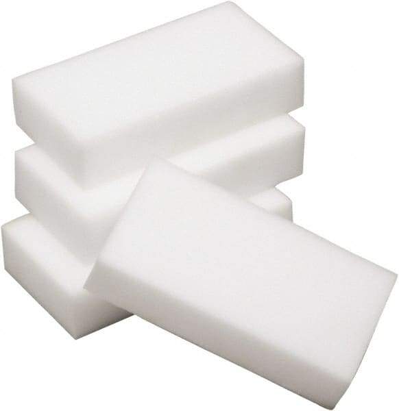 Ability One - 2.3" Long x 4.6" Wide x 1" Thick Cleansing Pad - Medium-Duty, White - Caliber Tooling