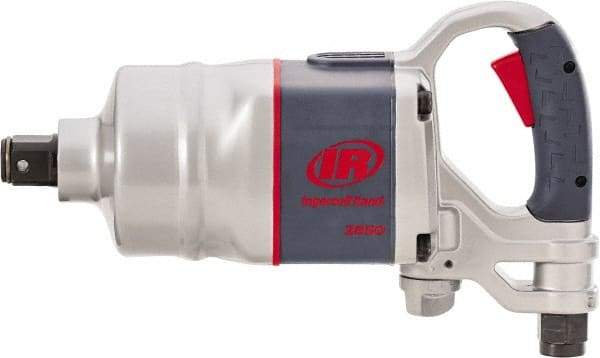 Ingersoll-Rand - 1" Drive, 5,500 RPM, 2,100 Ft/Lb Torque Impact Wrench - D-Handle, 107.7 psi - Caliber Tooling