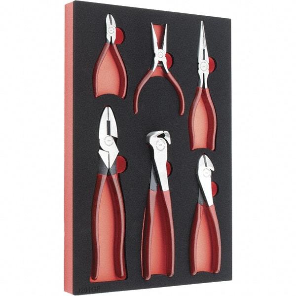 Proto - 6 Piece Crimper/Cutter Cutting Pliers - Comes in 11 x 16 Foam Insert - Caliber Tooling