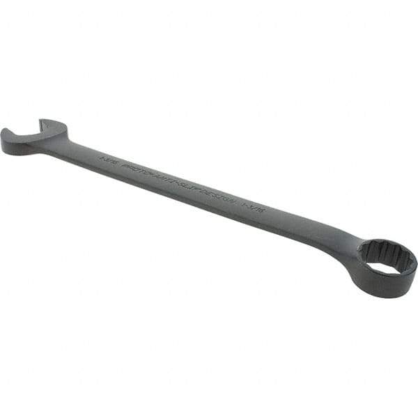 Proto - 1-3/16" 12 Point Combination Wrench - 15° Offset Angle, 15-7/8" OAL, Steel, Black Finish - Caliber Tooling