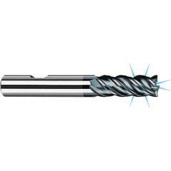 Fraisa - 3/4, 2" LOC, 3/4" Shank Diam, 4-1/2" OAL, 4 Flute Solid Carbide Square End Mill - Caliber Tooling