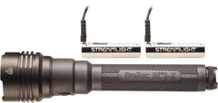 Streamlight - White LED Bulb, 3,500 Lumens, Industrial/Tactical Flashlight - Black Aluminum Body, 2 18650 Lithium-Ion Batteries Included - Caliber Tooling