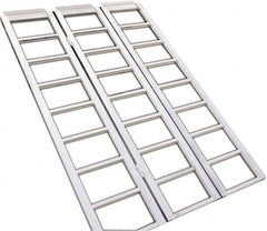 Erickson Manufacturing - 69" Long x 45" Wide, 1,500 Lb Capacity, Foldable Truck Ramp - Aluminum, For All Vehicles - Caliber Tooling