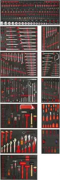 Proto - 613 Piece Master Tool Set - Comes in Workstation - Caliber Tooling