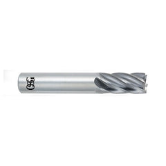 3/16″ Dia. × 3/16″ Shank × 5/8″ DOC × 2″ OAL, Carbide, Bright, 6 Flute, Square, Solid End Mill - Caliber Tooling