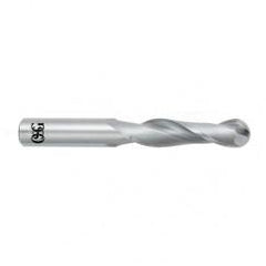 3/4" Dia. - 5" OAL - Bright CBD - Ball End SE EM - 2 FL - Caliber Tooling