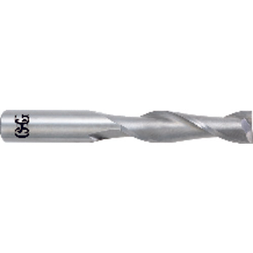 ‎3/16″ Dia. × 3/16″ Shank × 3/4″ DOC × 2-1/2″ OAL, Carbide, Uncoated, 2 Flute, Square, Solid End Mill - Caliber Tooling