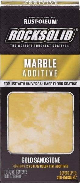 Rust-Oleum - 10 oz Gold Sandstone Color System Additive - Low Odor & Chemical Resistant - Caliber Tooling