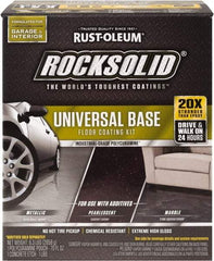 Rust-Oleum - 1 Gal Clear Floor Base - Low Odor & Chemical Resistant - Caliber Tooling