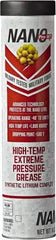 Nano Pro MT - 14 oz Cartridge Lithium High Temperature Grease - Dark Red, Extreme Pressure & High Temperature, 500°F Max Temp, NLGIG 2, - Caliber Tooling