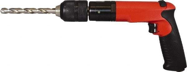 Sioux Tools - 1/2" Reversible Keyless Chuck - Pistol Grip Handle, 1,200 RPM, 14 LPS, 1 hp, 90 psi - Caliber Tooling