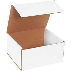 Made in USA - Pack of (50), 7" Wide x 8" Long x 4" High Corrugated Shipping Boxes - Caliber Tooling