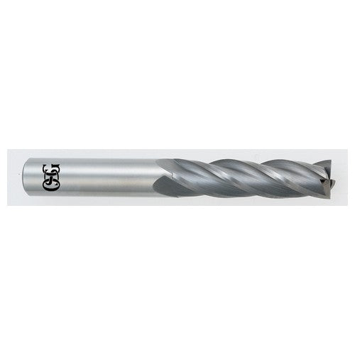 ‎1/8″ Dia. × 1/8″ Shank × 3/4″ DOC × 2-1/4″ OAL, Carbide, TiAlN, 4 Flute, Solid End Mill - Caliber Tooling