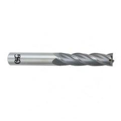 25mm Dia. x 127mm Overall Length 4-Flute Square End Solid Carbide SE End Mill-Round Shank-Center Cutting-Uncoated - Caliber Tooling