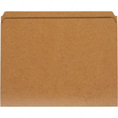 UNIVERSAL - 9-5/8 x 11-3/4", Letter Size, Kraft, File Folders with Top Tab - 11 Point Stock, Straight Tab Cut Location - Caliber Tooling