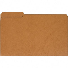 UNIVERSAL - 9-5/8 x 14-3/4", Legal, Kraft, File Folders with Top Tab - 11 Point Stock, 1/3 Tab Cut Location - Caliber Tooling