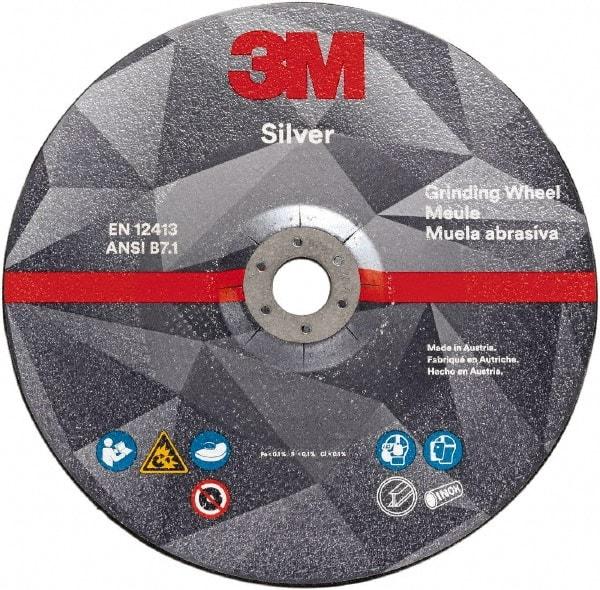 3M - Depressed-Center Wheels Wheel Diameter (Inch): 6 Wheel Thickness (Decimal Inch): 0.2500 - Caliber Tooling