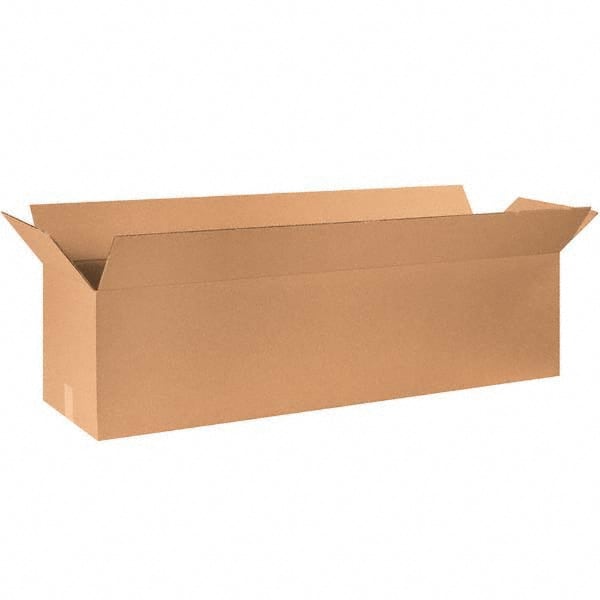 Made in USA - Pack of (10), 12" Wide x 48" Long x 12" High Corrugated Shipping Boxes - Caliber Tooling