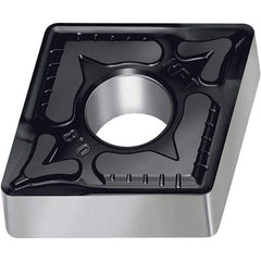 Walter - CNMG NFT Grade WSM20S Turning Insert - TiAlN+Al2O3+(Al) Finish, 80° Rhombic, 12.7mm Inscr Circle, 4.76mm Thick, 0.8mm Corner Radius - Caliber Tooling