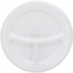 Solo - 9" Foam Plates - White - Caliber Tooling