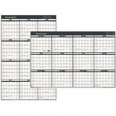 AT-A-GLANCE - 1 Sheet, 24 x 36", Erasable Wall Calendar - Caliber Tooling