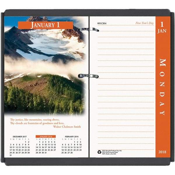 House of Doolittle - 365 Sheet, 3-1/2 x 6", Desk Calendar Refill - Nature - Caliber Tooling