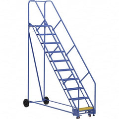 Vestil - 130" High 350 Lb Capacity 10 Step Ladder - Caliber Tooling