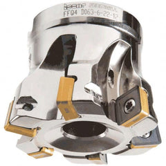 Iscar - Indexable High-Feed Face Mills Cutting Diameter (Decimal Inch): 1.141 Cutting Diameter (mm): 29 - Caliber Tooling