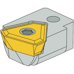 Iscar - Series Deep Drill 1-Insert Inner Drill Cartridge - Caliber Tooling