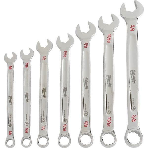 Milwaukee Tool - Wrench Sets Tool Type: Combination Wrench System of Measurement: Inch - Caliber Tooling