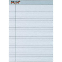 TOPS - 50 Sheet, 8-1/2 x 11-3/4", Legal/Wide (Style) Legal Pad - Pastel Gray - Caliber Tooling