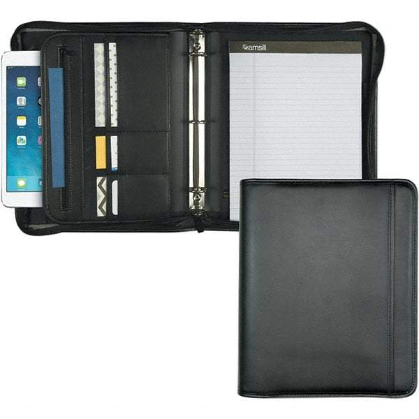 Samsill - 50 Sheet, 8-1/2 x 11", Writing Pad - Black - Caliber Tooling